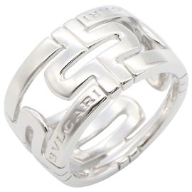 Bulgari Bvlgari Parentesi Ring aus 18K Weißgold