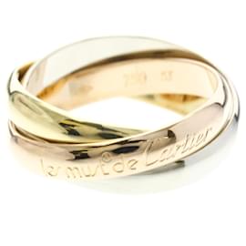 Anillo Trinity de Cartier en oro de tres tonos