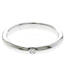 Tiffany & Co Tiffany Stacking-Ring aus Platin mit Diamant
