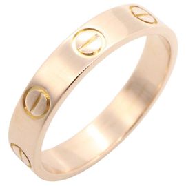 Anillo Mini Love de Cartier en oro rosa de 18K