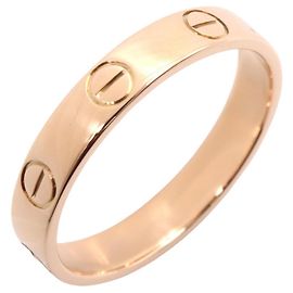 Anillo Mini Love de Cartier en oro rosa de 18K