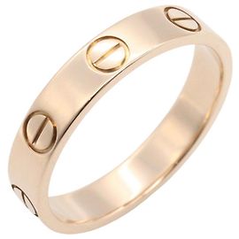 Anello Mini Love di Cartier in oro rosa 18K