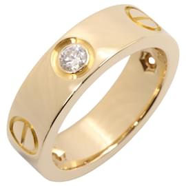 Cartier Love Ring - 18K Gelbgold Diamantring