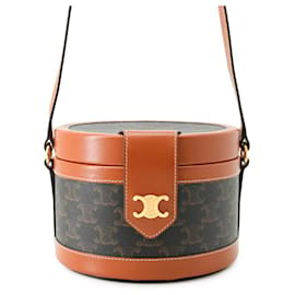 Bolsa de Ombro Celine Triomphe Tambour Medium - Céline