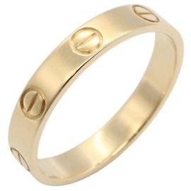 Anello Mini Love di Cartier in oro giallo 18K