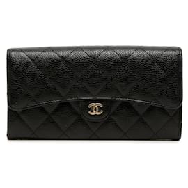 Cartera larga Chanel Matelassé Coco Mark