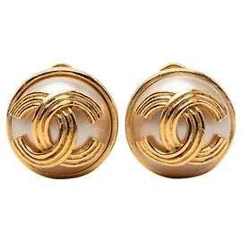 Orecchini a clip Chanel Coco Mark Vintage