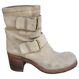 Free Lance Biker 7 Mini Strap Botines de ante
