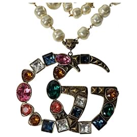 Collana Gucci con logo GG