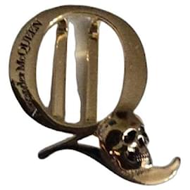 Pendente Alexander McQueen con Teschio color Oro