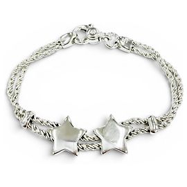 Tiffany & Co Bracciale Tiffany Vintage 925 Star Double Rope