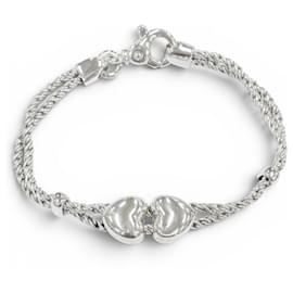 Tiffany & Co Bracciale Tiffany Vintage 925 Heart Double Rope