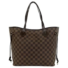 Borsa Tote Louis Vuitton Neverfull Damier in pelle