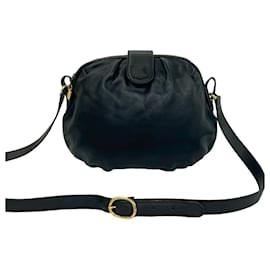 Mini borsa a tracolla in pelle Celine Vintage Triomphe Logo - Céline