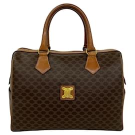 Borsa Celine Vintage Marrone Boston Bag - Céline
