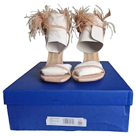 Stuart Weitzman Plume Sandali scamosciati rosa