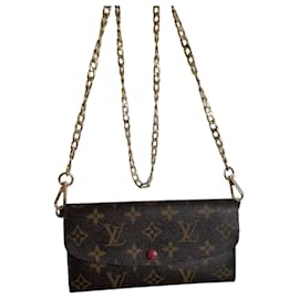 Louis Vuitton Monogram Geldbörse mit Kette