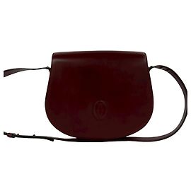 Borsa a tracolla in pelle Cartier Vintage Must Line Logo
