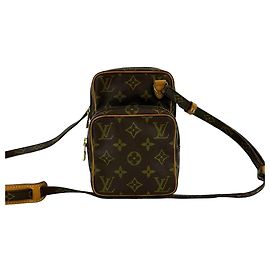 Borsa a tracolla mini in pelle monogramma Amazon vintage Louis Vuitton