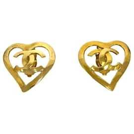 Orecchini a clip Chanel Vintage Coco Mark Motif Cuore
