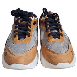 Autre Marque Sneakers FWD FA/PU Ankle in scamosciato e tessuto