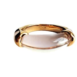 Anello scultoreo OMA The Label tono oro EU 58 - Autre Marque