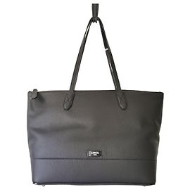 Lancel Ninon Shopper aus schwarzem Leder