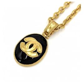 Collana lunga Chanel Vintage Coco Mark