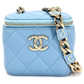 Pochette Vanity Mini Matelassé da donna Chanel - Borsa a tracolla