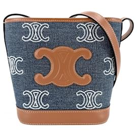 Borsa a tracolla mini bucket Triomphe Celine - Céline