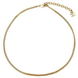 Collana a catena Chanel Coco Mark oro