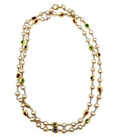 Collana lunga vintage Chanel
