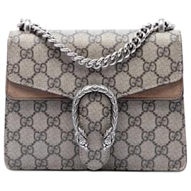 Gucci Beige Small GG Supreme Dionysus Crossbody
