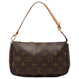 Louis Vuitton Pochette Accessoires Monogram Marrón