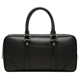 Louis Vuitton Black Epi Vivienne Long MM
