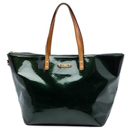Louis Vuitton Green Monogram Vernis Bellevue GM