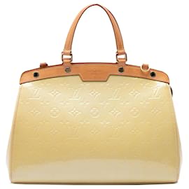 Louis Vuitton Beige Monogram Vernis Brea MM