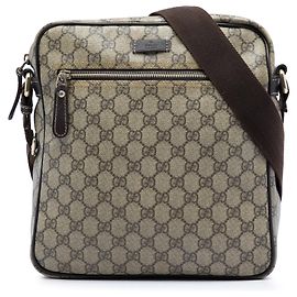 Gucci Beige GG Supreme Crossbody