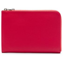 Louis Vuitton Pochette Jour PM aus rotem Taurillon-Leder