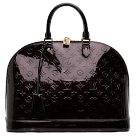 Louis Vuitton Alma GM in Monogram Vernis Violett