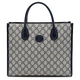 Tote Gucci Beige Small GG Supreme Interlocking G