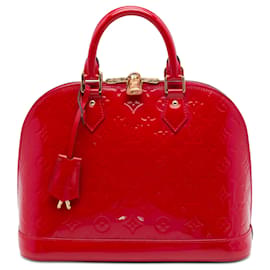 Louis Vuitton Alma PM in Monogram Vernis rosso