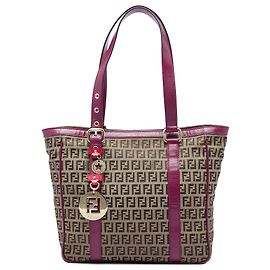 Tote Shopping Superstar in tela Zucchino beige Fendi