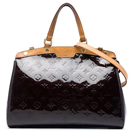 Louis Vuitton Purple Monogram Vernis Brea MM