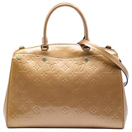 Louis Vuitton Marrone Monogram Vernis Brea MM