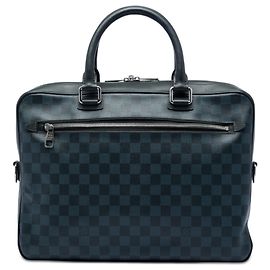 Louis Vuitton Blu Damier Cobalt Porte Documents Business