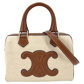 Borsa a tracolla mini Boston Triomphe Cuire da donna CELINE - Céline