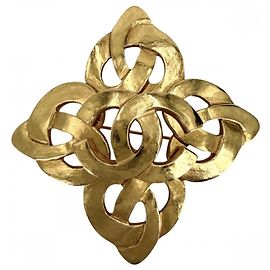 Spilla Chanel Vintage Gold