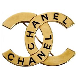 Spilla Vintage in Oro Chanel