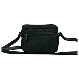 Mini borsa a tracolla in pelle Intrecciato Bottega Veneta
